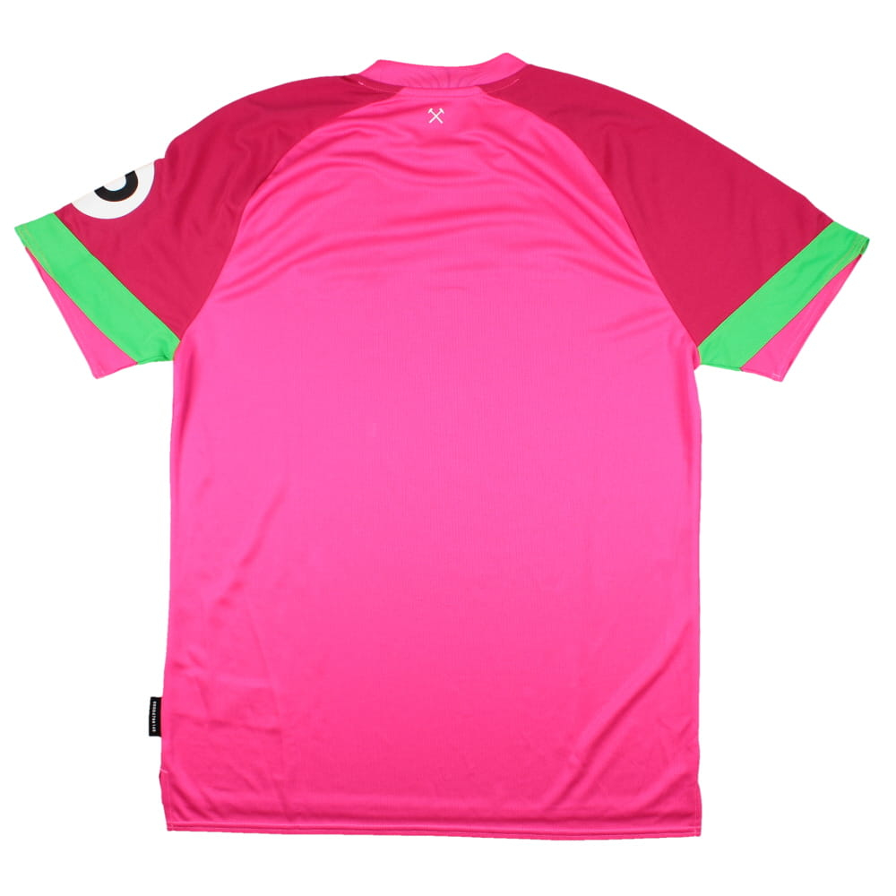 2023-2024 West Ham Third Goalkeeper Shirt (Pink) (Areola 13)