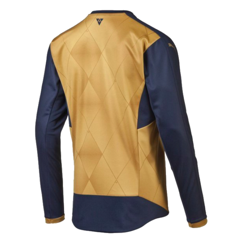 2015-2016 Arsenal Away Long Sleeve Shirt (Koscielny 6)