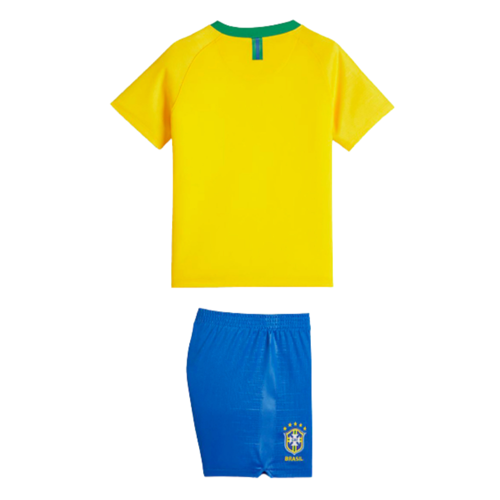 2018-2019 Brazil Little Boys Home Kit