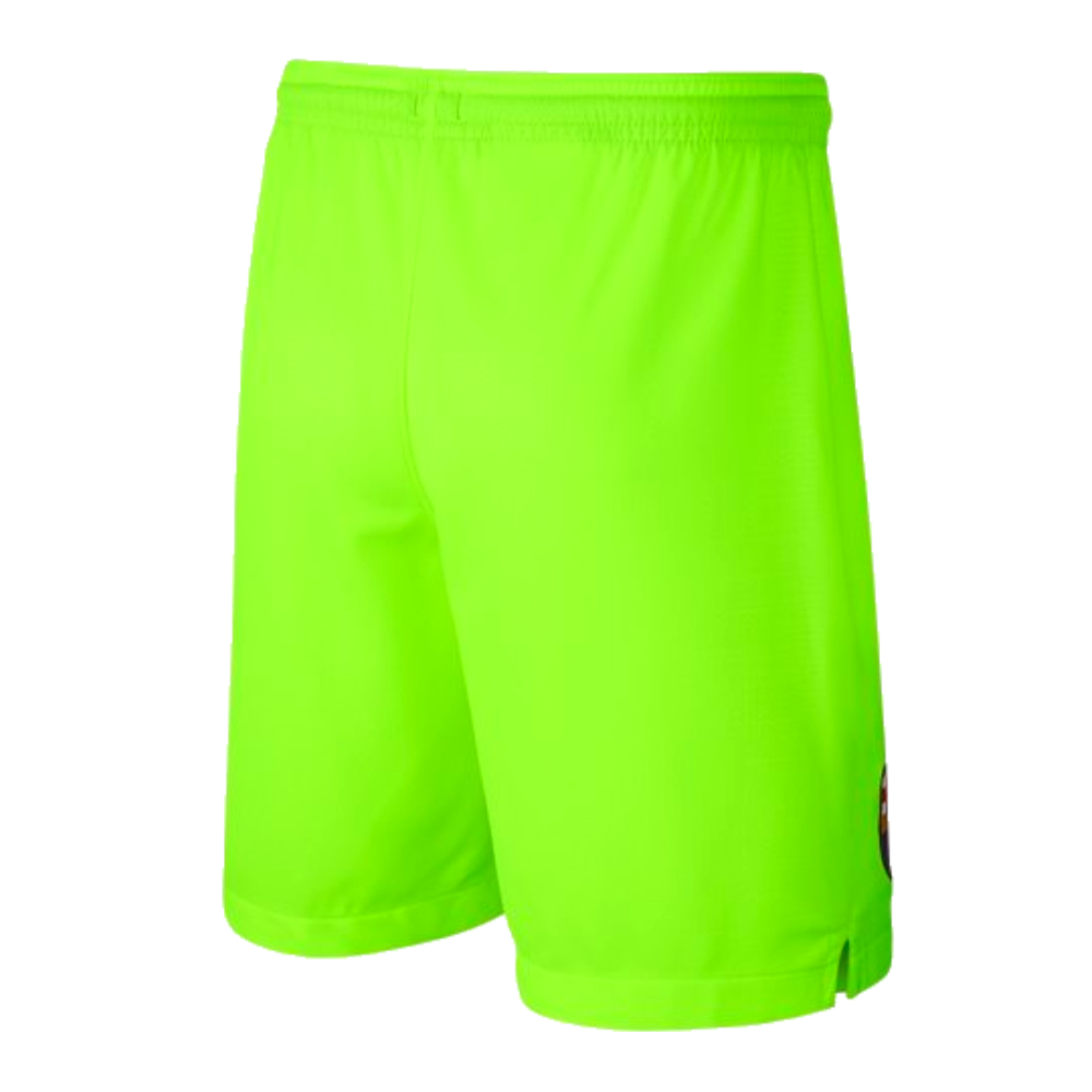 2018-2019 Barcelona Away Shorts (Volt) - Kids