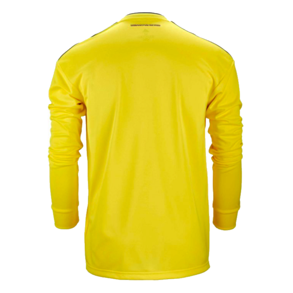 2018-2019 Colombia Long Sleeve Home Shirt (Your Name)