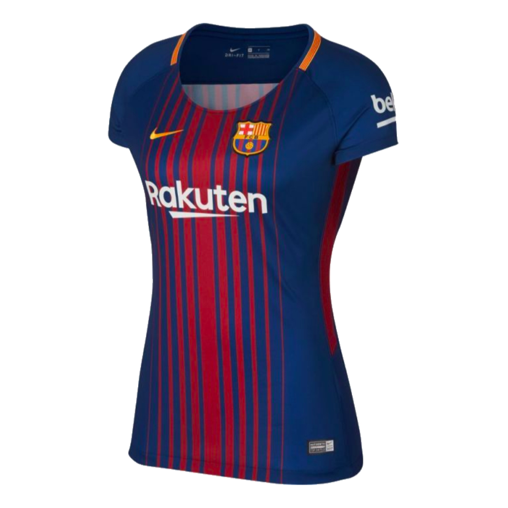 2017-2018 Barcelona Home Shirt (Womens) (Suarez 6)