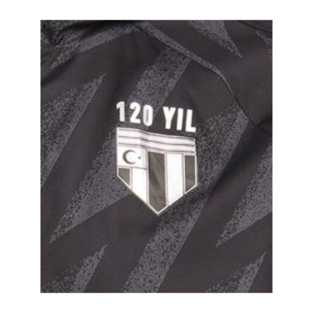 2022-2023 Besiktas Hoodie 120 Year Windbreaker (Black)