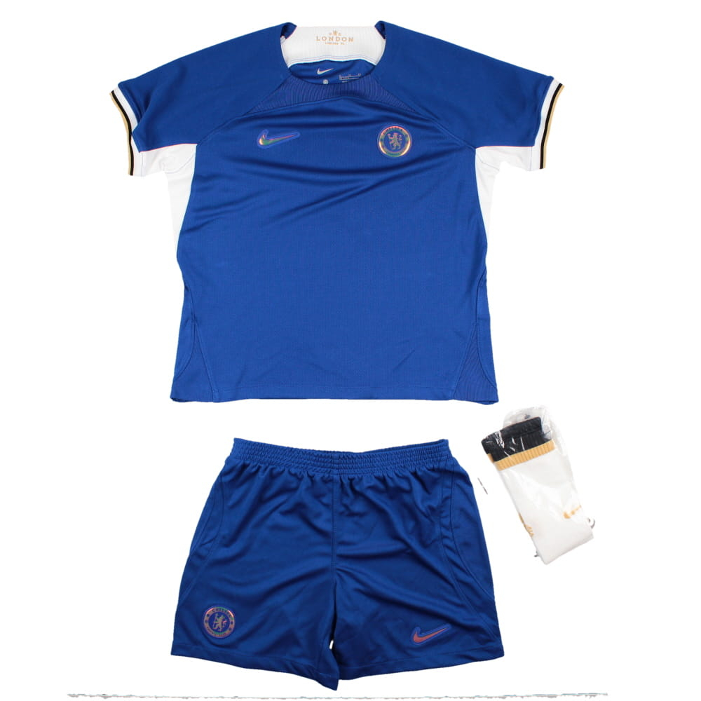 2023-2024 Chelsea Home Little Boys Mini Kit (MUDRYK 10)