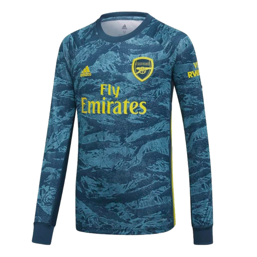 2019-2020 Arsenal Home Goalkeeper Shirt (Green) - Kids (Seaman 1)