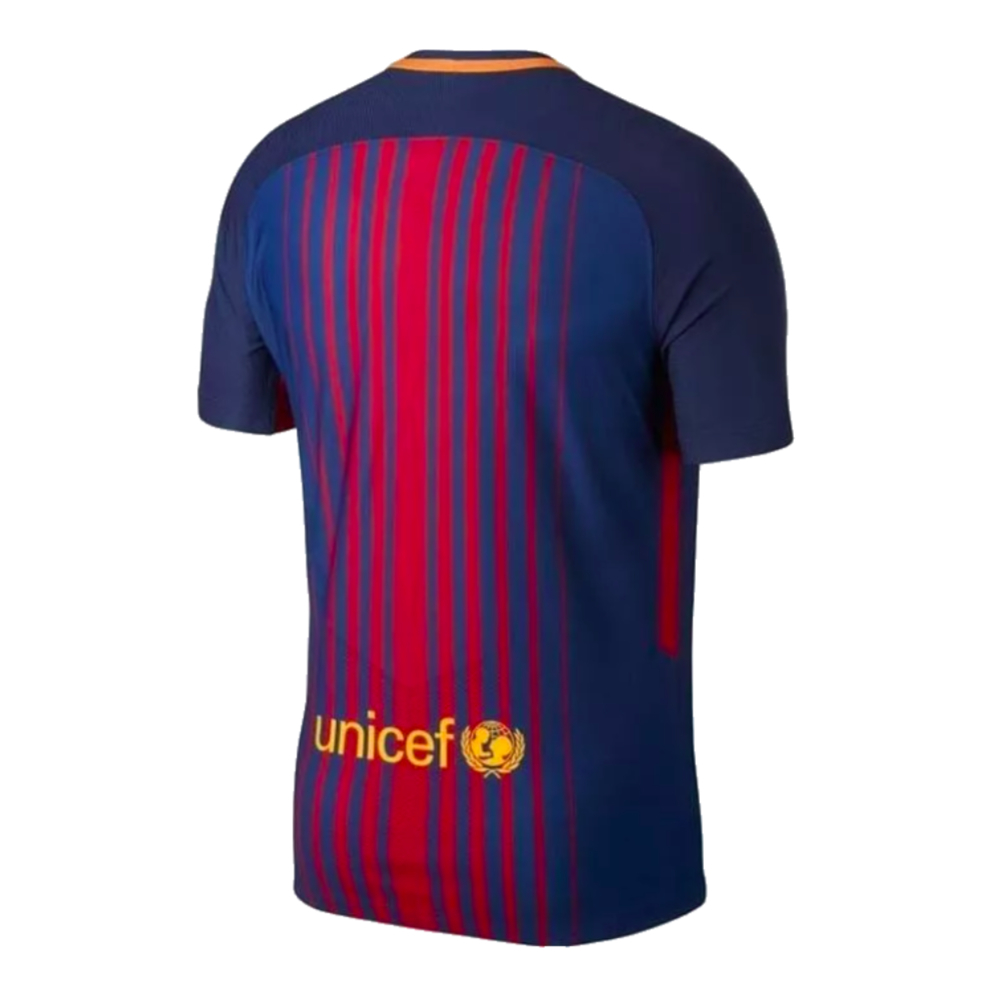 2017-2018 Barcelona Home Match Vapor Shirt (Messi 10)