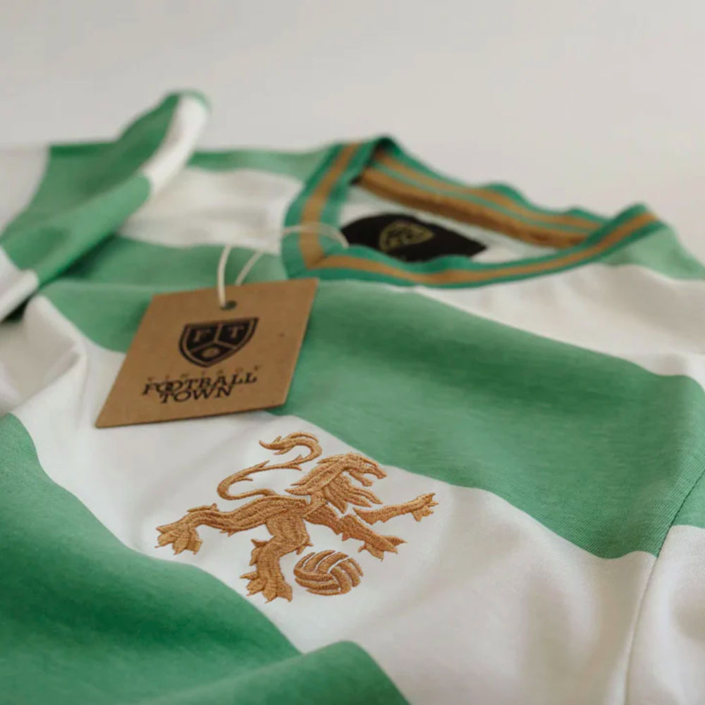 Lisbon O Leao Home Retro Football Shirt