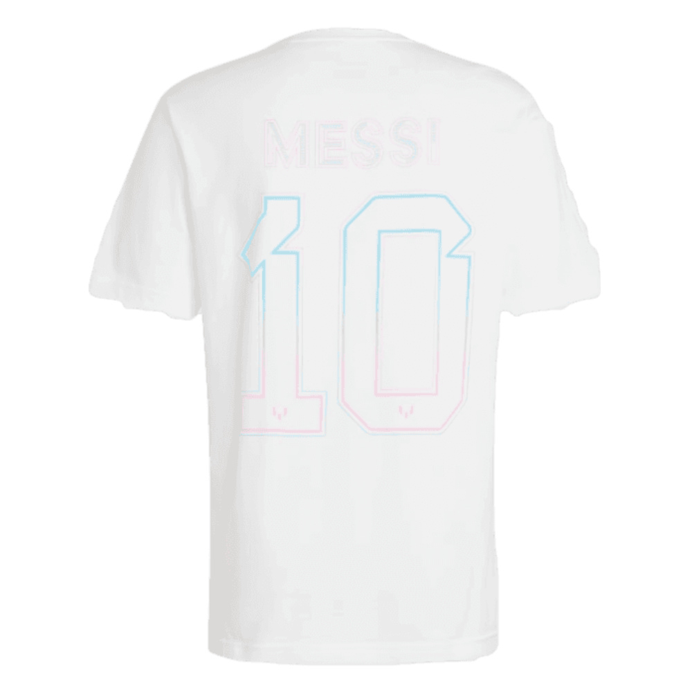 2023-2024 Inter Miami Messi N10 T-Shirt (White)