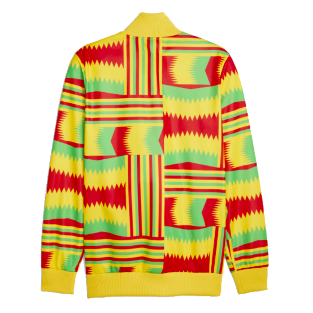 2023-2024 Ghana FtblCulture Track Jacket (Yellow)