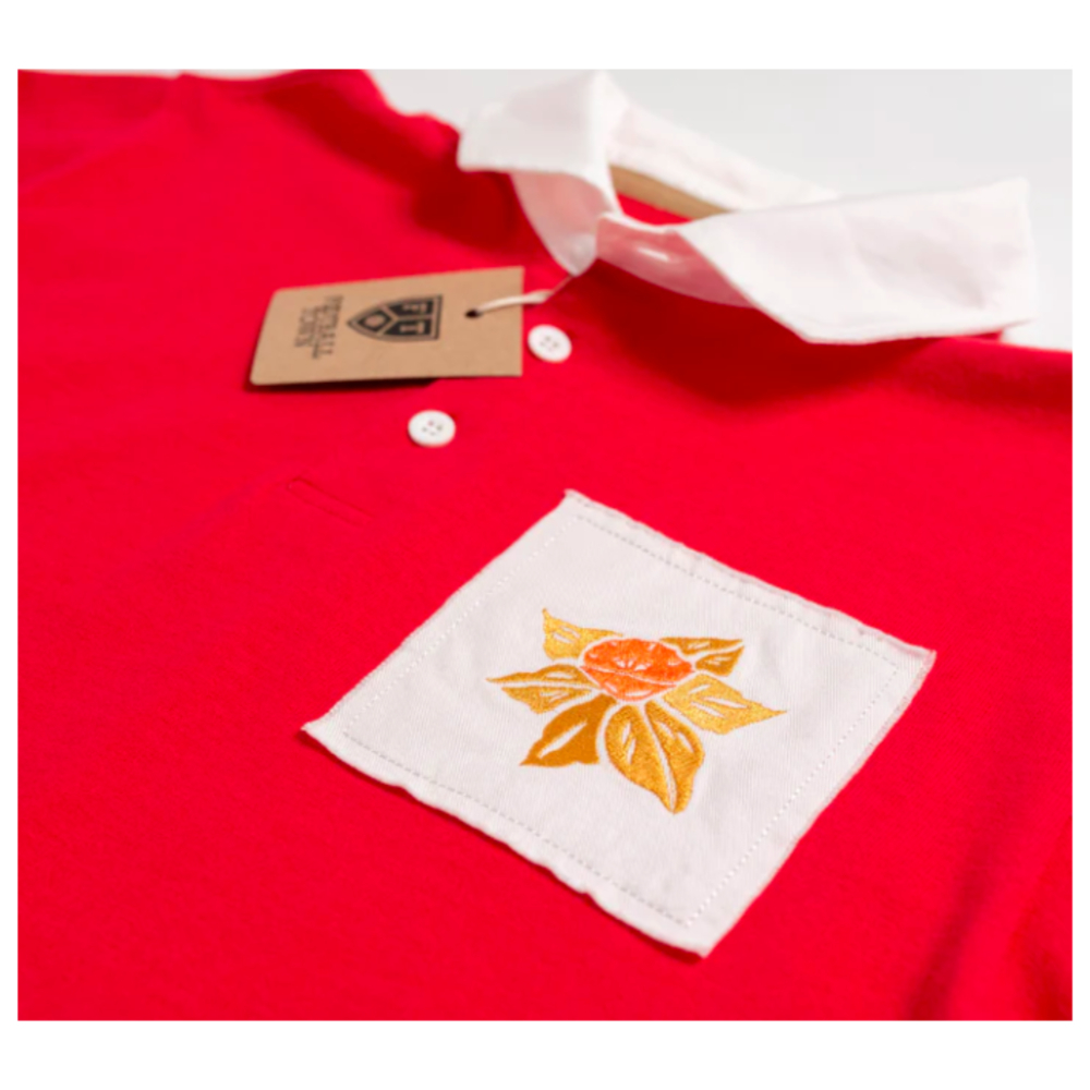 Wales Daffodil Home Retro Rugby Jersey