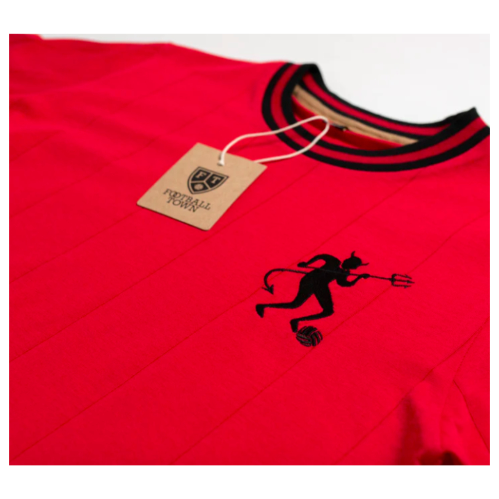 Manchester The Devil Home Retro Football Shirt