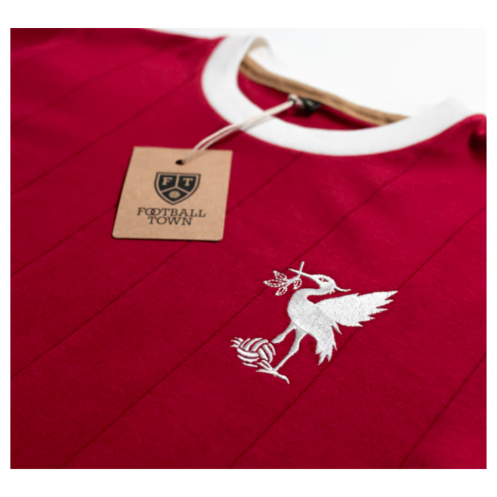 Liverpool The Bird Bordeaux Home Retro Football Shirt