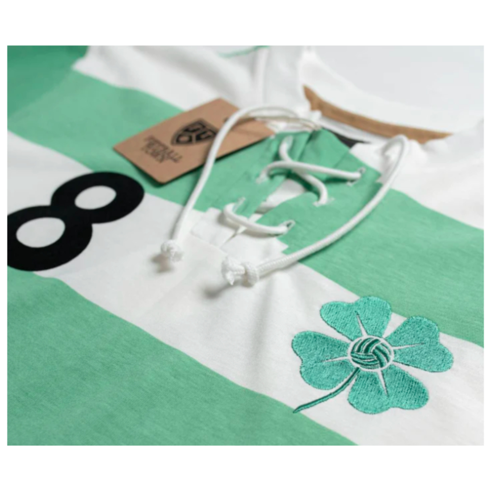 Celtic Retro Shirt with Laces The Clover