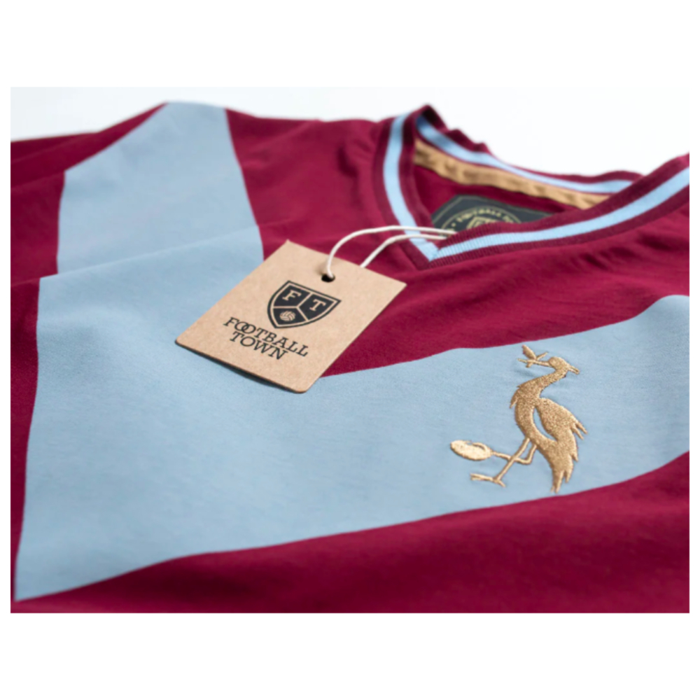 Burnley The Claret Home Retro Football Shirt