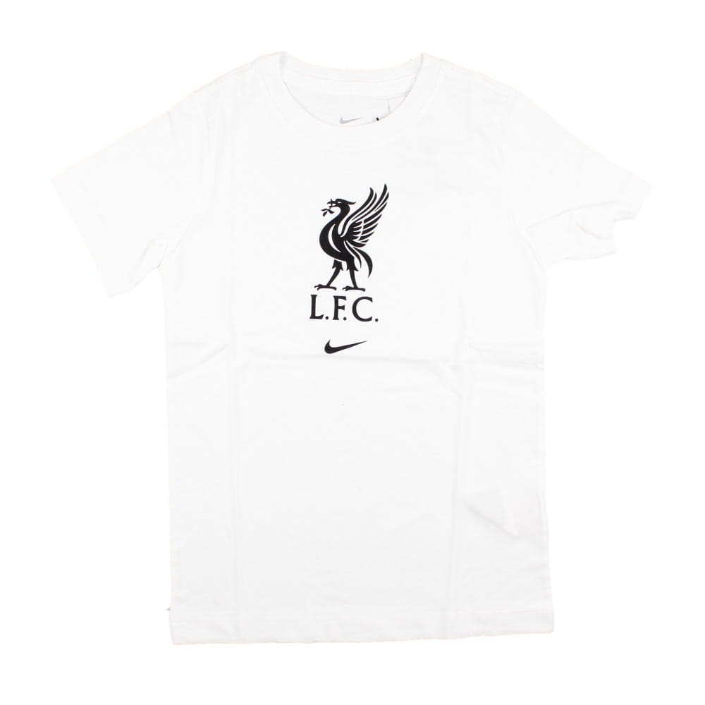 2023-2024 Liverpool Crest Tee (White) - Kids (Dalglish 7)