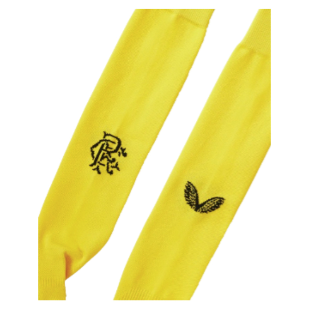 2023-2024 Rangers Goalkeeper Home Sock (Yellow)