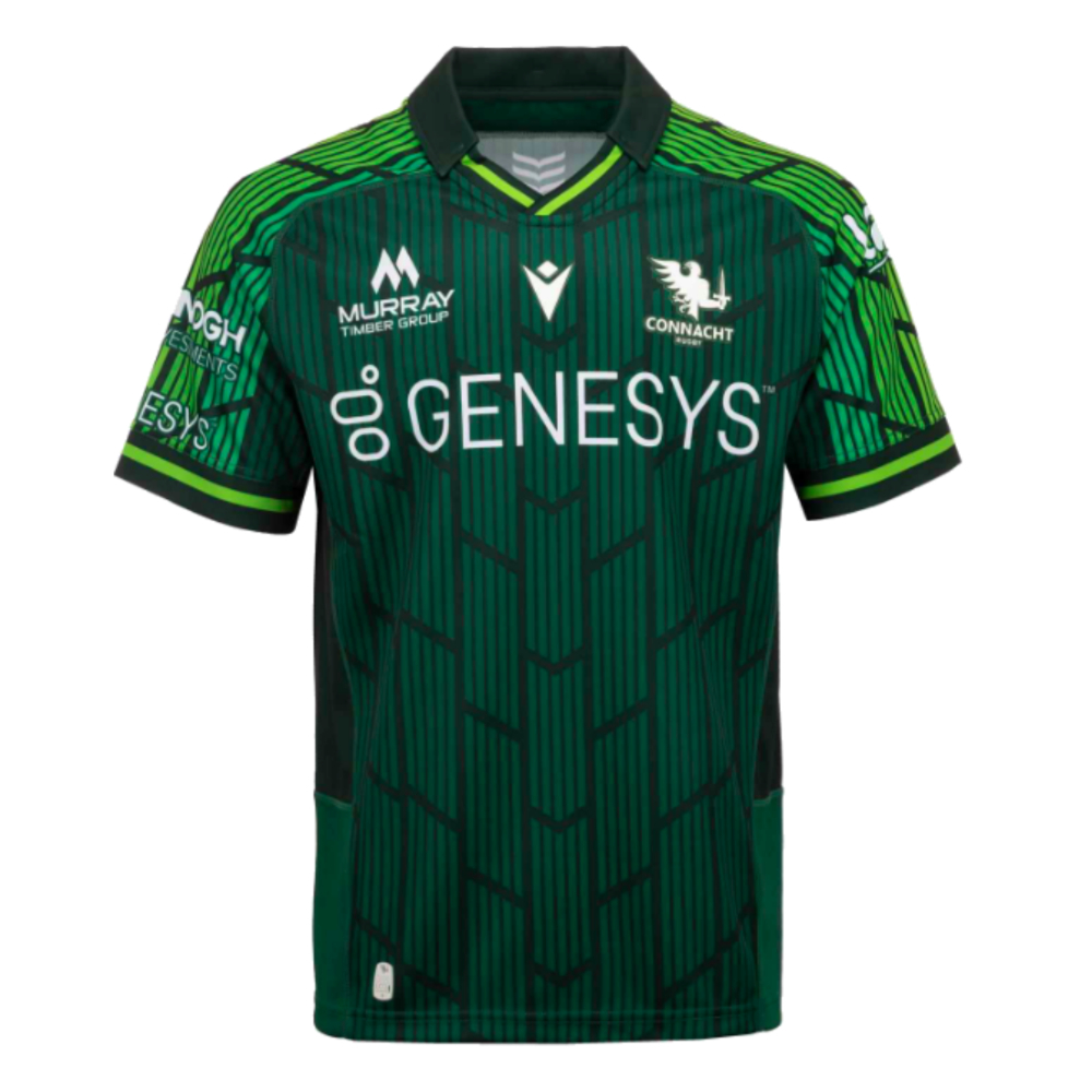 2023-2024 Connacht Rugby Home Replica Shirt (Kids) (Your Name)