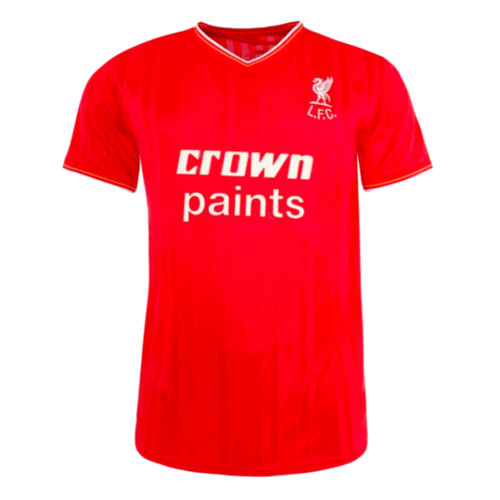 1986 Liverpool Crown Paints Home Shirt (CARRAGHER 23)