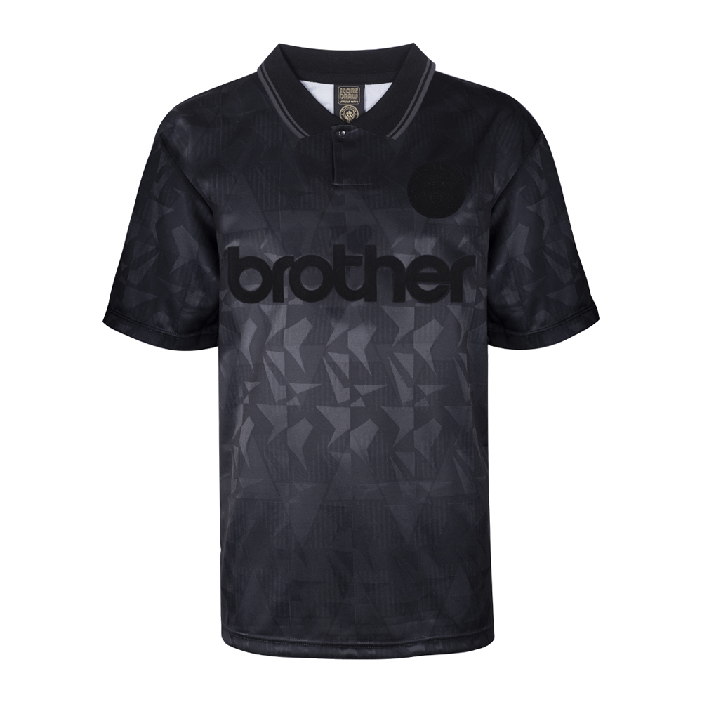 Man City 1990 Blackout Retro Shirt (SILVA 21)