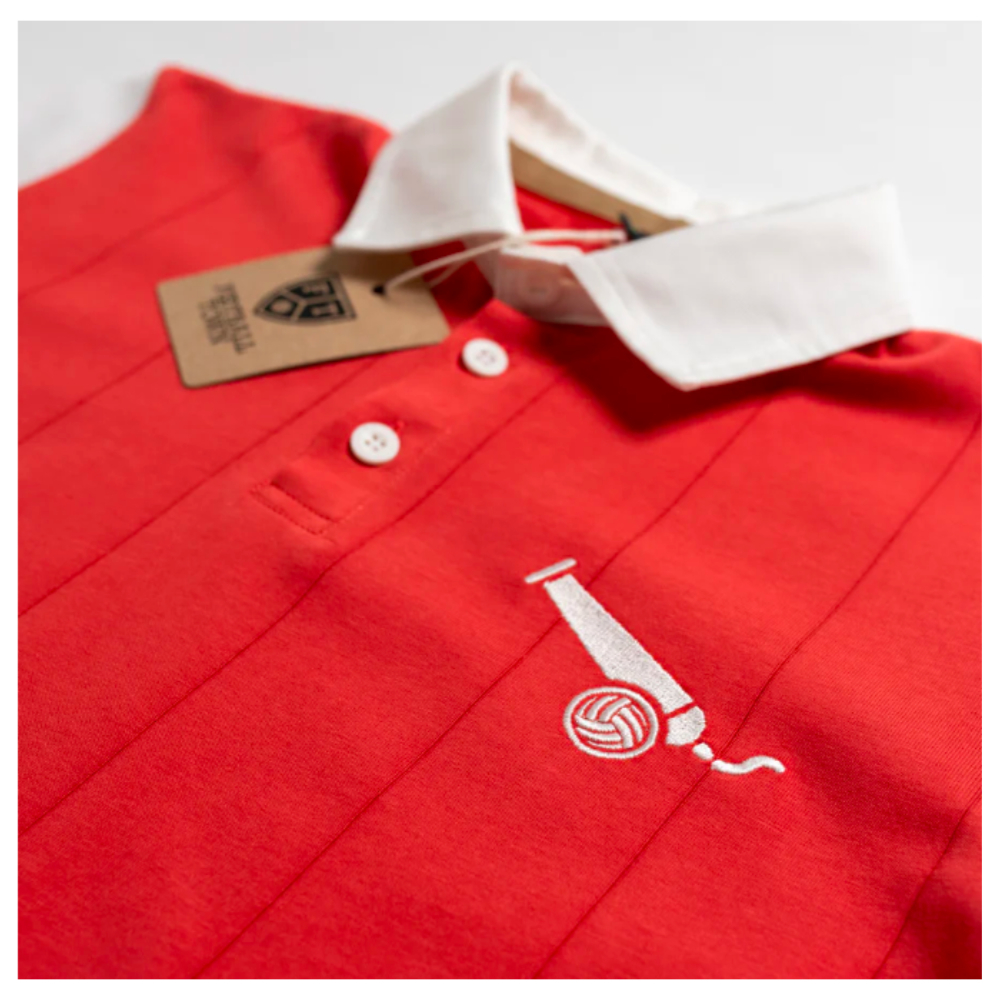 The Cannon Retro Polo Shirt (Red)