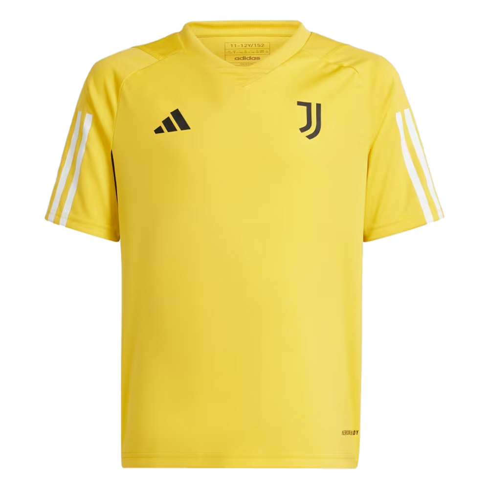 2023-2024 Juventus Training Shirt (Bold Gold) - Kids (VLAHOVIC 9)