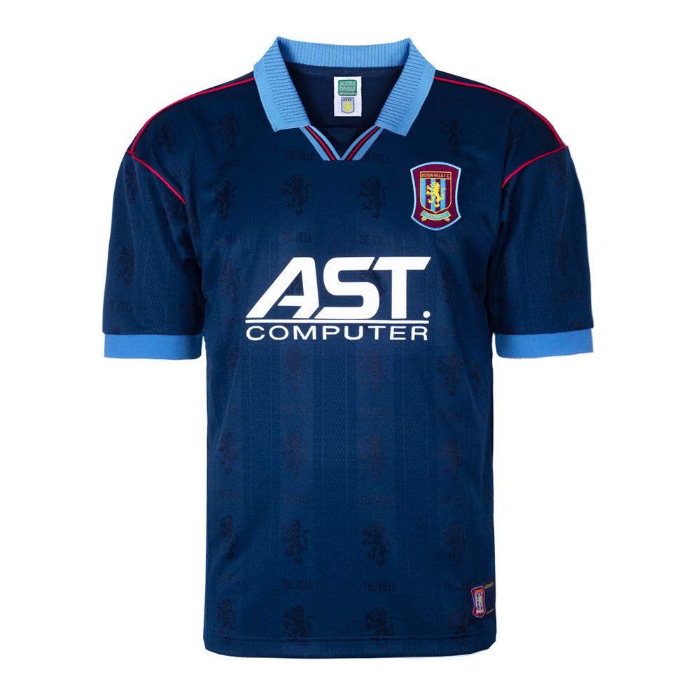 Aston Villa 1996 Retro Away Shirt (Hendrie 17)