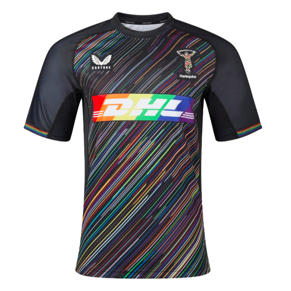 2023-2024 Harlequins Rugby Replica Pride Jersey (Your Name)