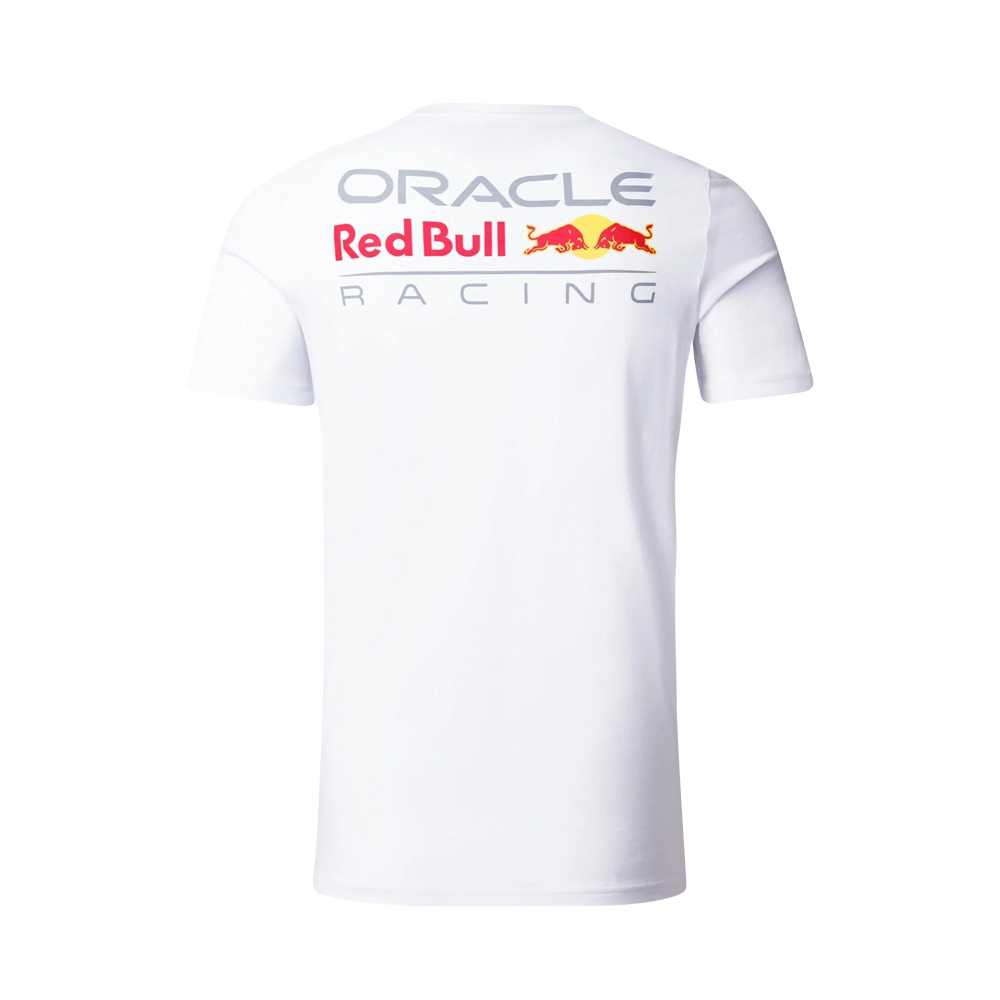 2024 Red Bull Racing Core Tee Full Colour Logo Tee (White)