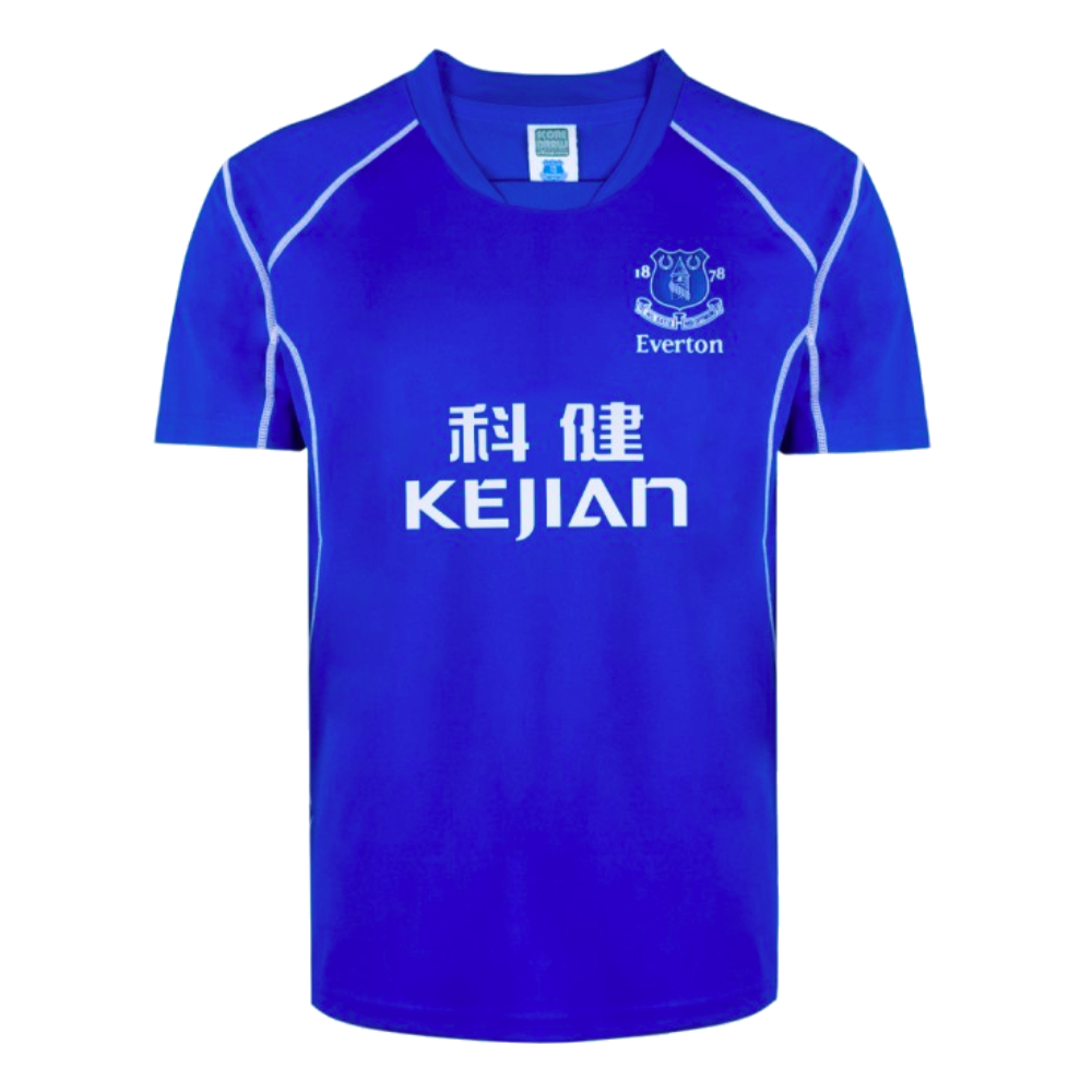 Everton 2002 Retro Home Shirt (Linderoth 22)