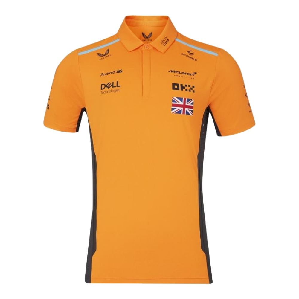 2024 McLaren Lando Norris Replica Polo Shirt (Autumn Glory)