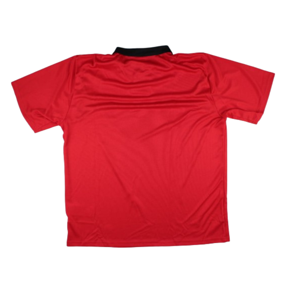 2014-2015 Airdrie Pre-Match Polo Shirt (Red)