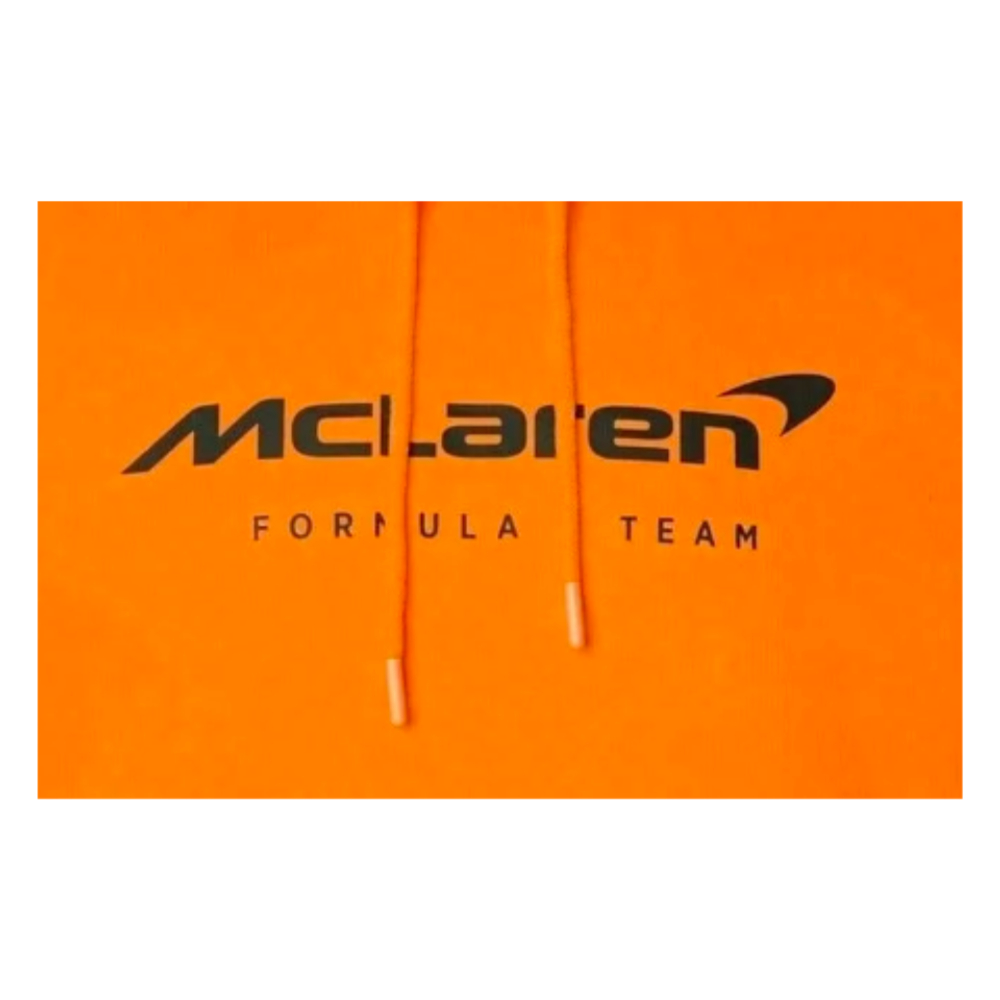 2024 McLaren Core Essentials Hoodie (Orange) - Kids