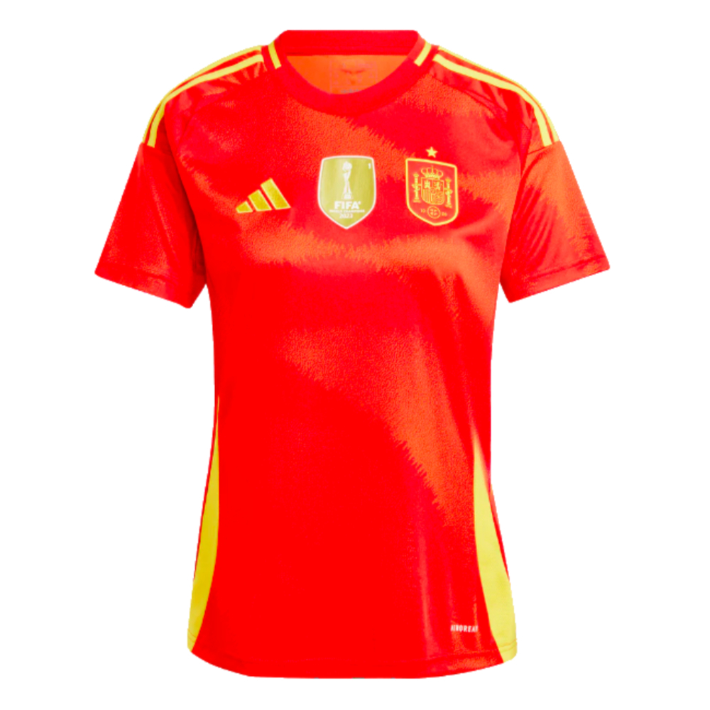 2024-2025 Spain Home Shirt (Ladies) (Lamine Yamal 19)