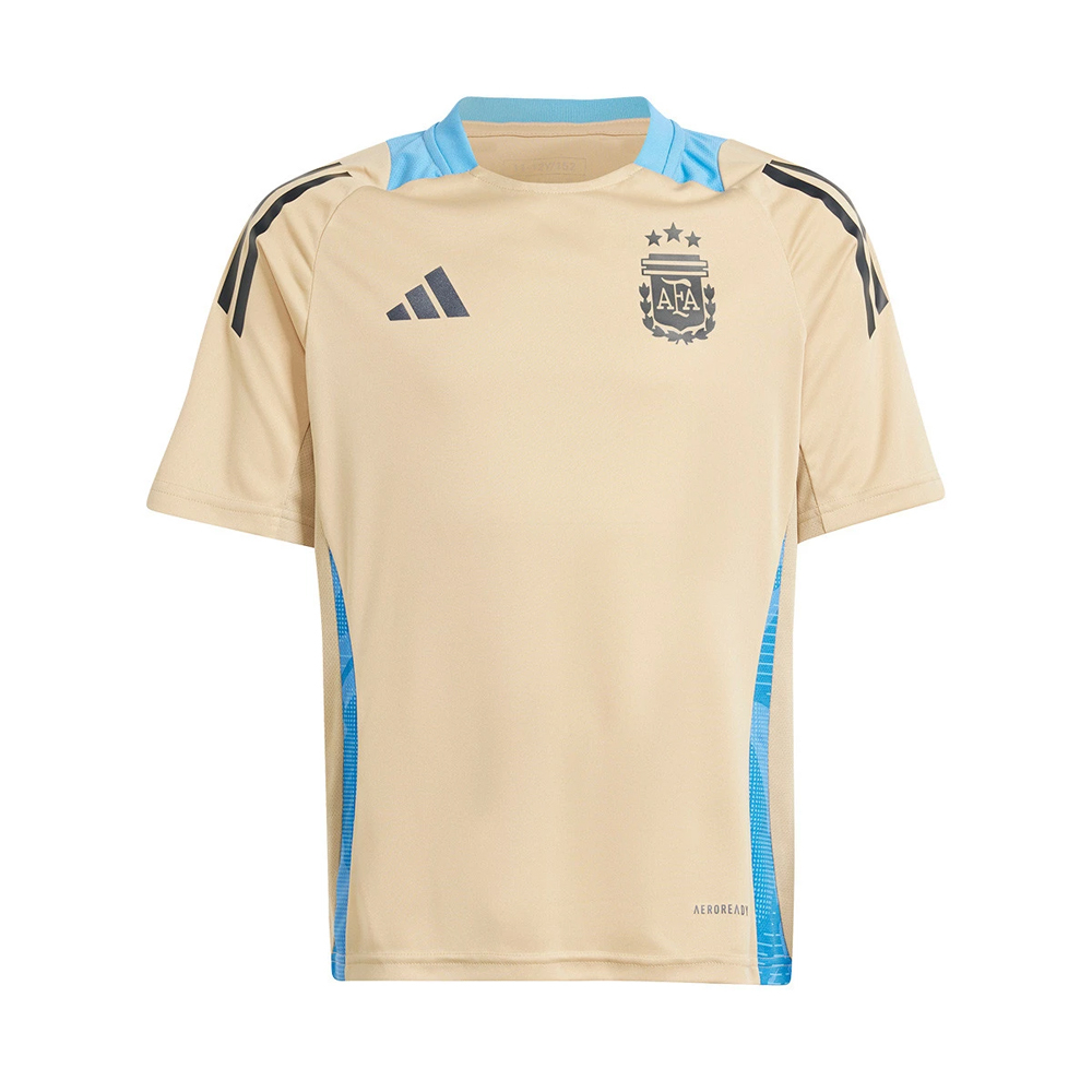 2024-2025 Argentina Training Jersey (Hazy Beige) (VERON 11)