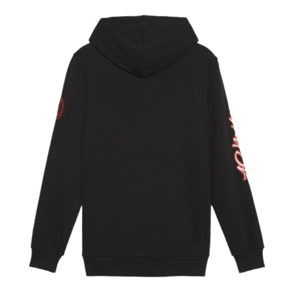 2023-2024 AC Milan FtblIcons Hoody (Black)