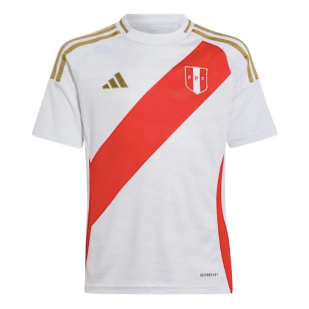 2024-2025 Peru Home Shirt (Kids) (Lapadula 14)