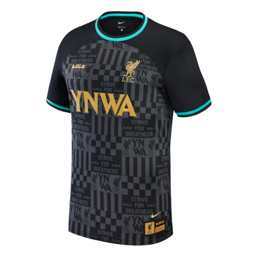 2024 LeBron x Liverpool Stadium Football Shirt (Darwin 9)