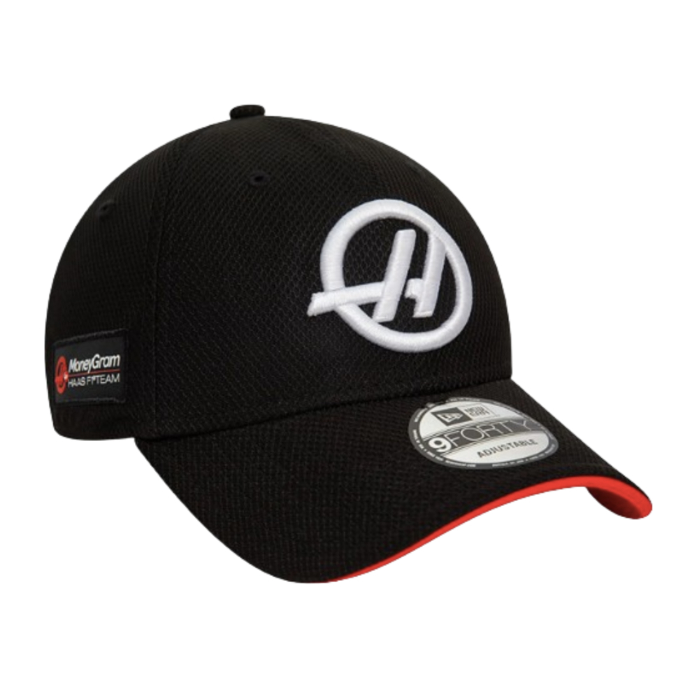 2024 Haas Team 9Forty Adults Cap (Black)