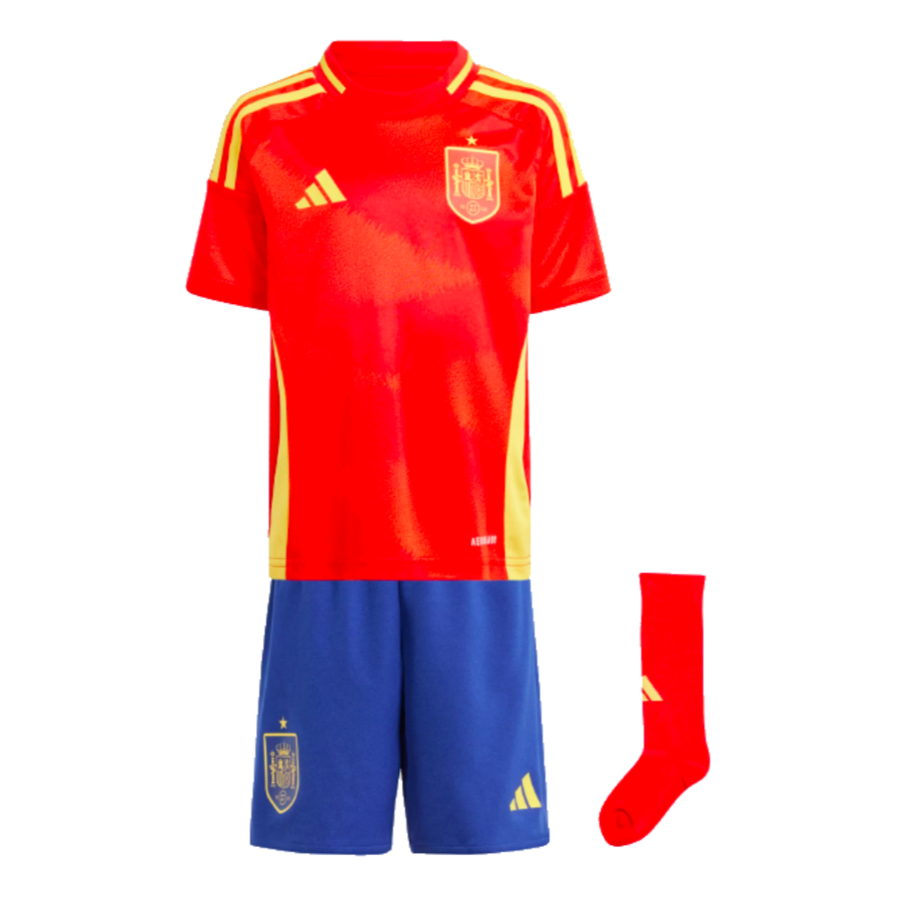 2024-2025 Spain Home Mini Kit (Zubimendi 18)