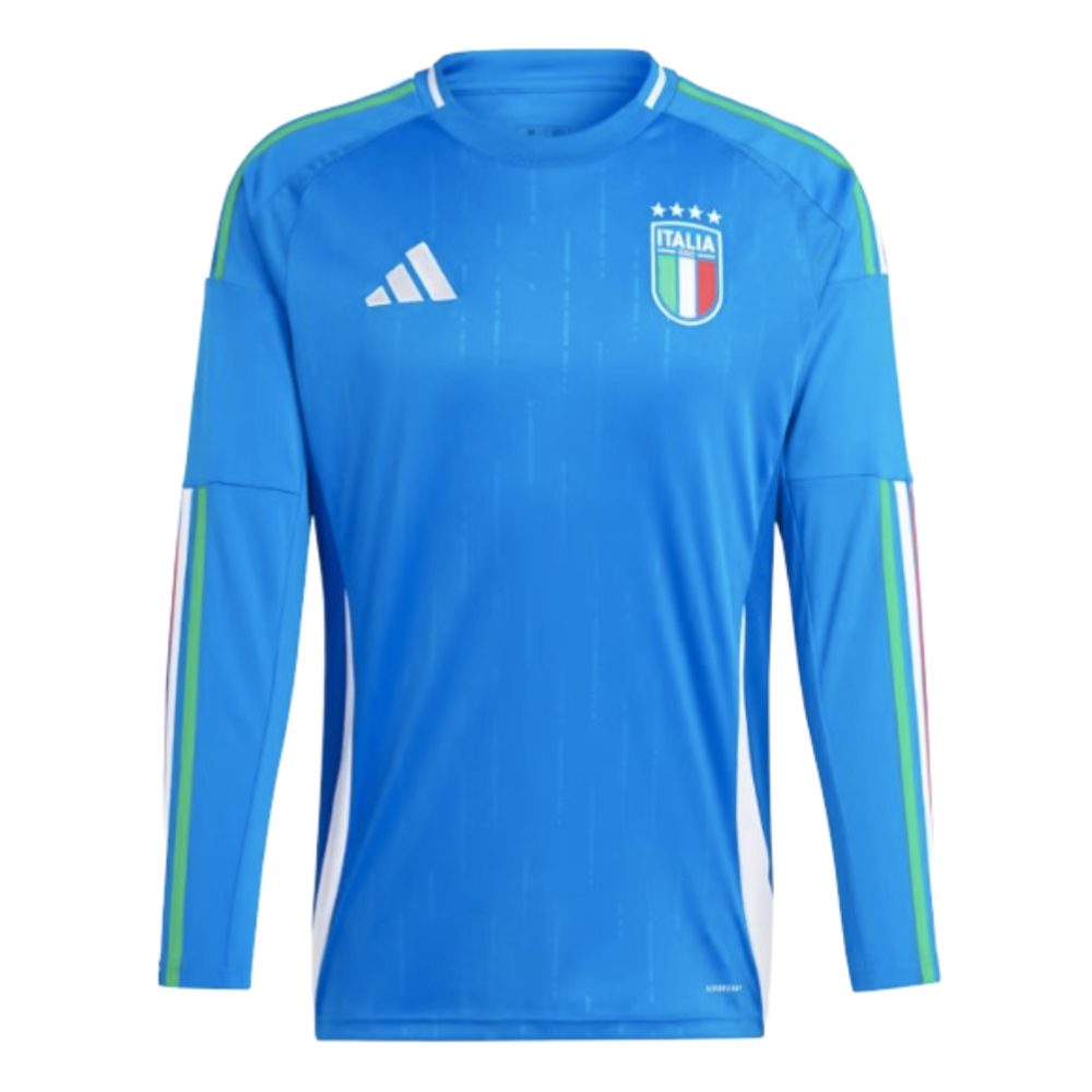 2024-2025 Italy Long Sleeve Home Shirt (RETEGUI 19)