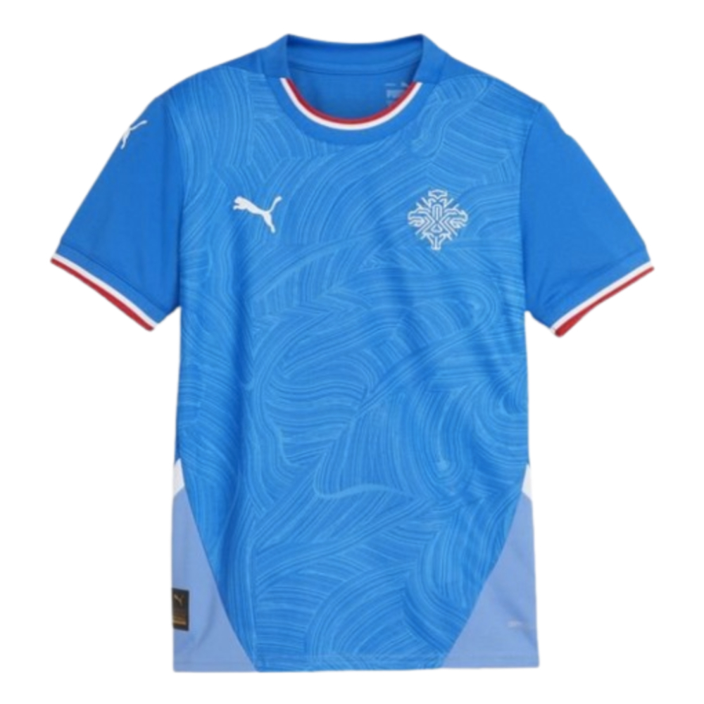 2024-2025 Iceland Home Shirt (Kids) (Gudjohnsen 22)