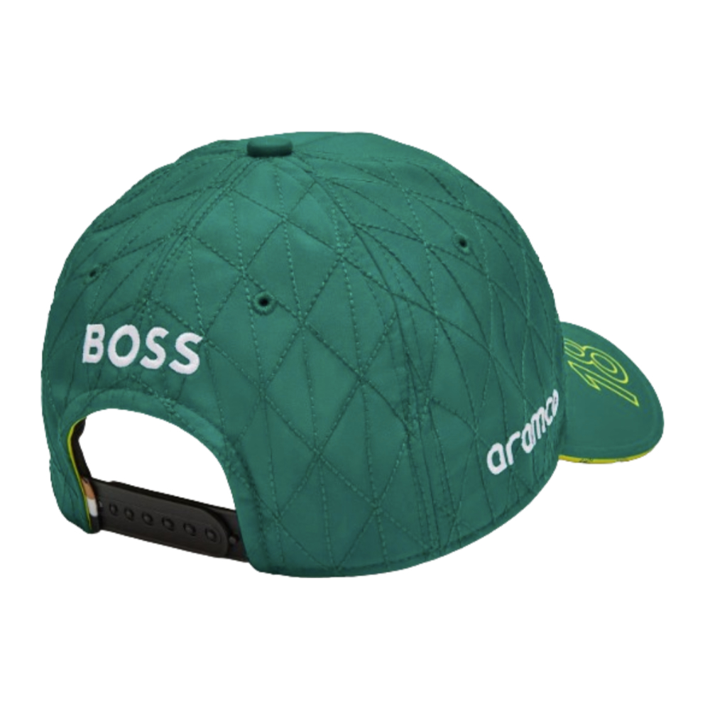 2024 Aston Martin Lance Stroll Team Cap (Green)