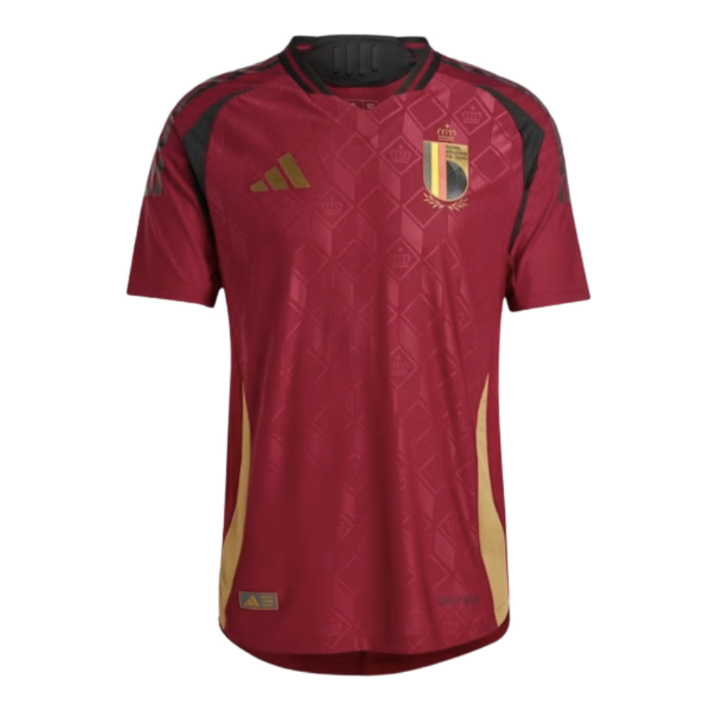 2024-2025 Belgium Authentic Home Shirt (E.Hazard 10)