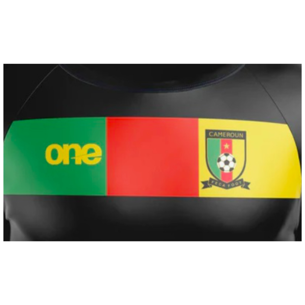 2023-2024 Cameroon Training Tee (Black)