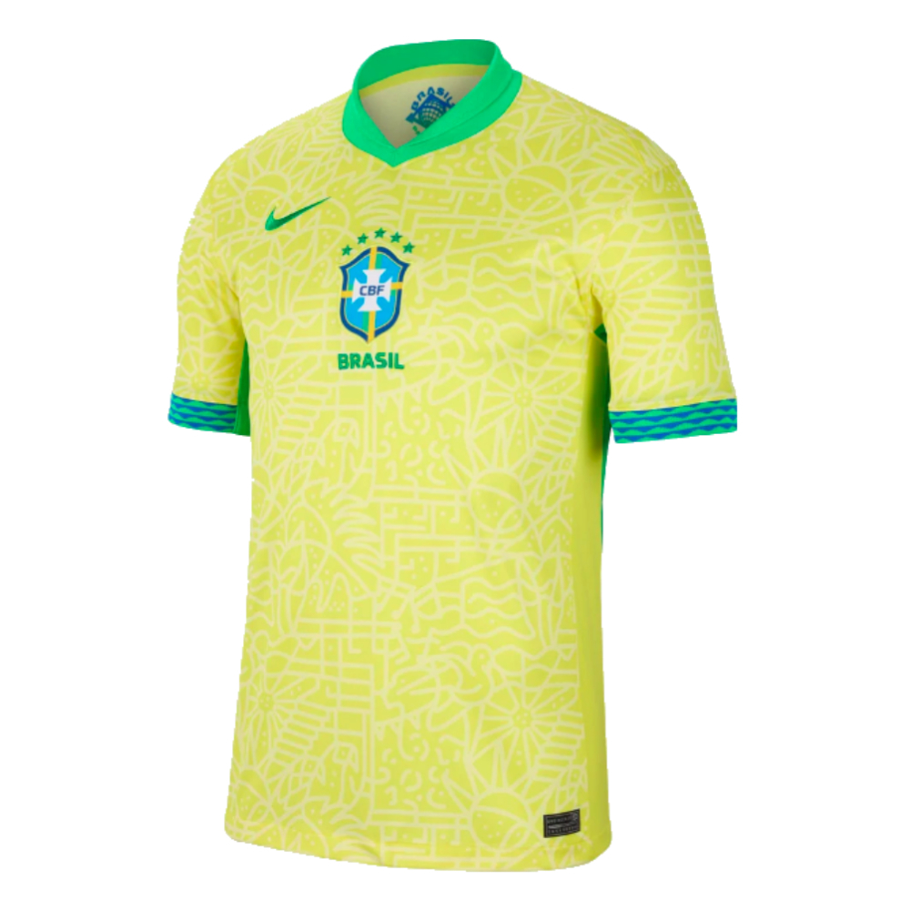 2024-2025 Brazil Home Shirt (Rodrygo 10)