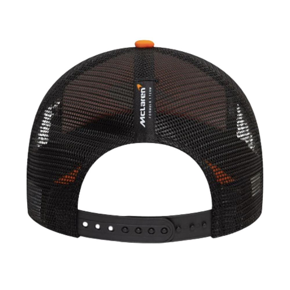 2024 McLaren A-Frame Trucker Cap (Orange)