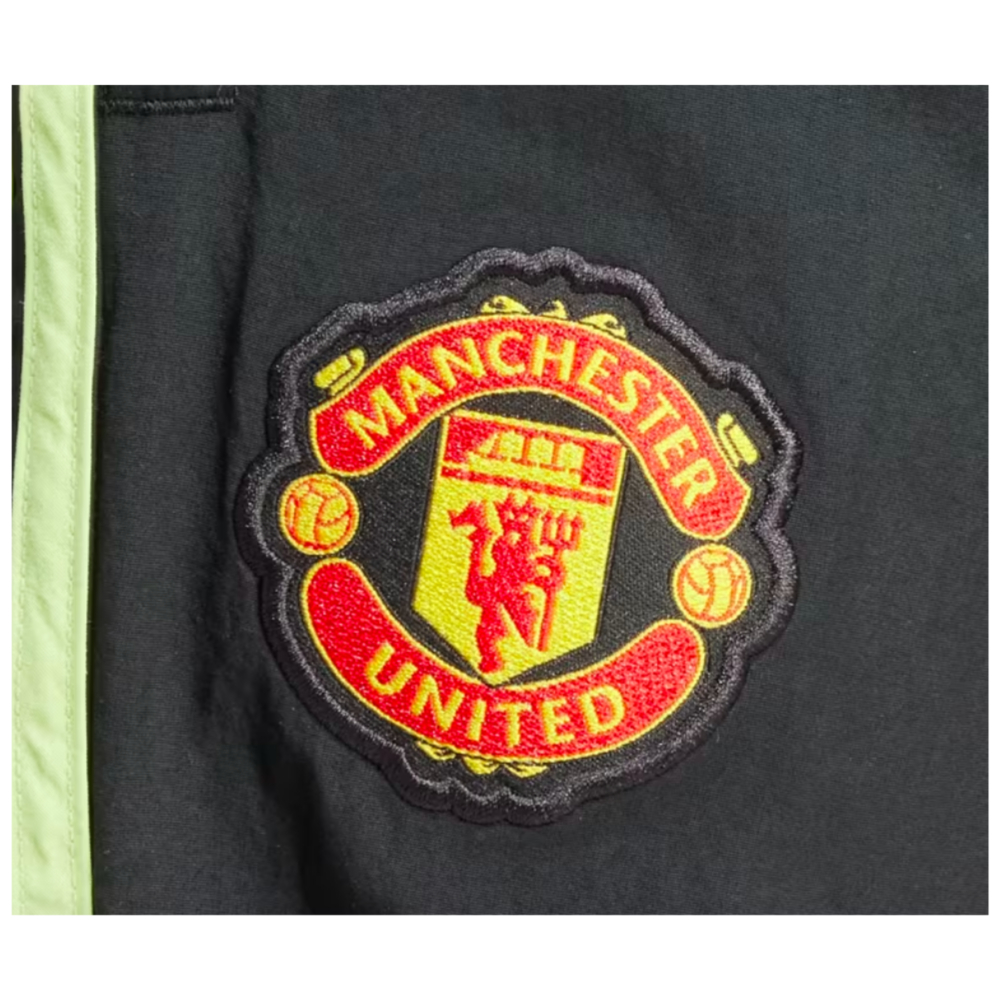 2024 Manchester United Tracksuit Bottoms (Black)