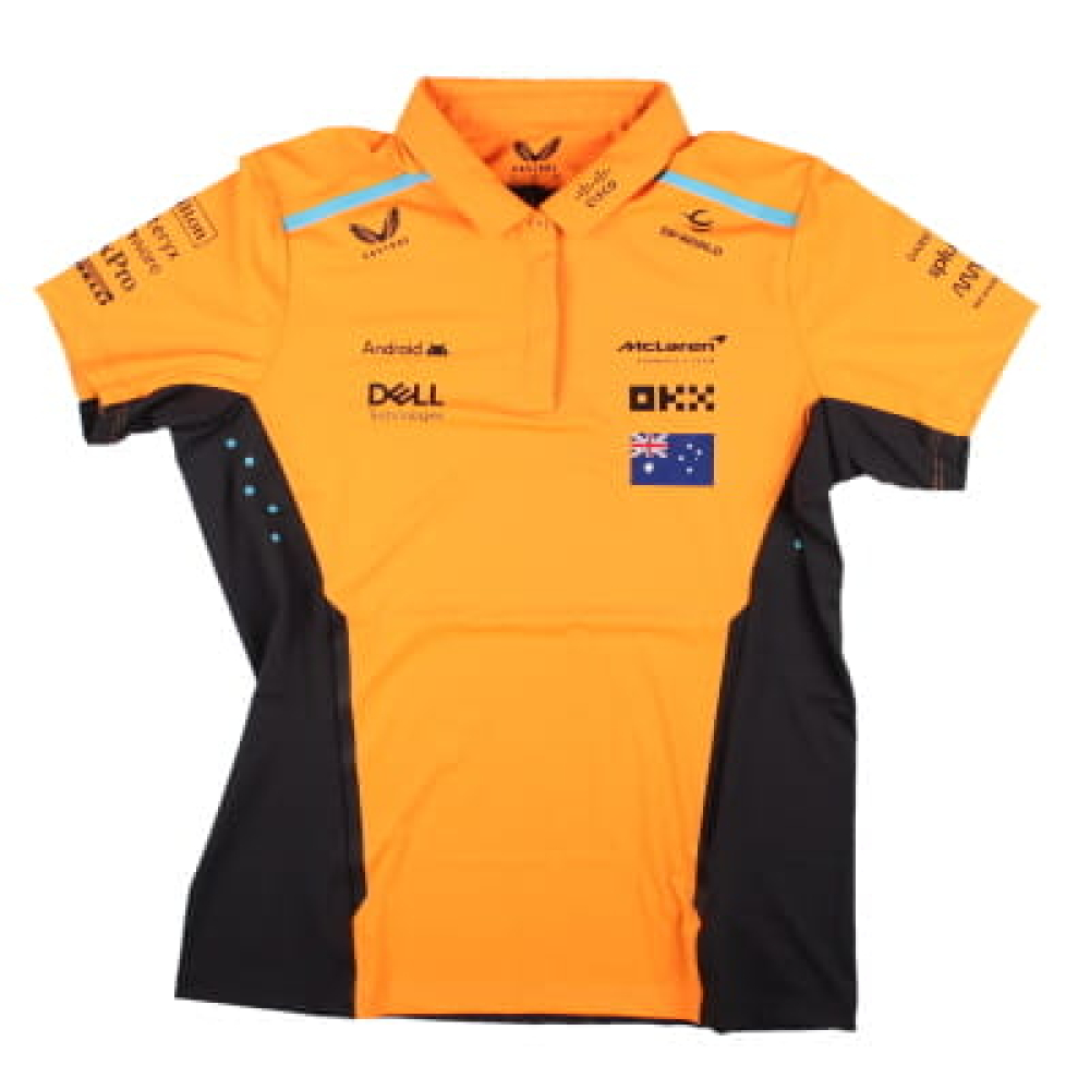 2024 McLaren Oscar Piastri Replica Polo Shirt - Autumn Glory (Womens)