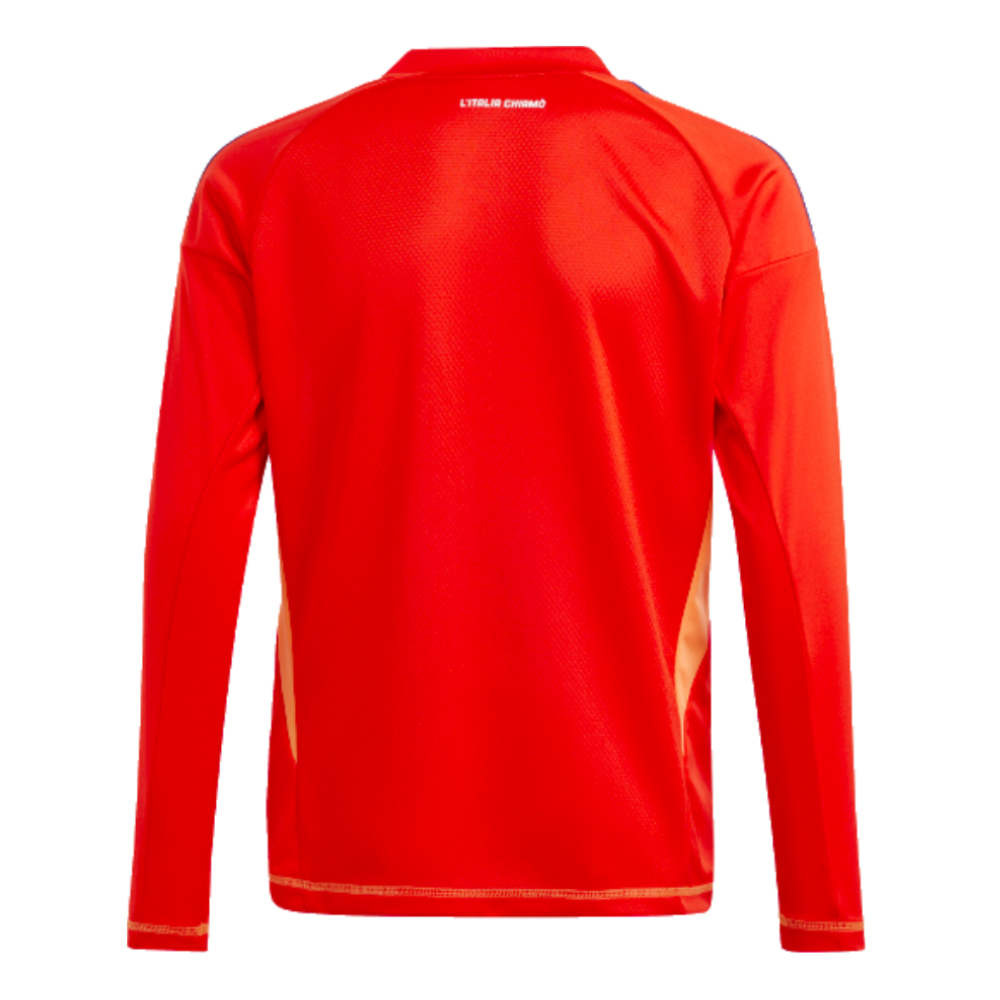 2024-2025 Italy Home Goalkeeper Shirt (Red) - Kids (Meret 26)