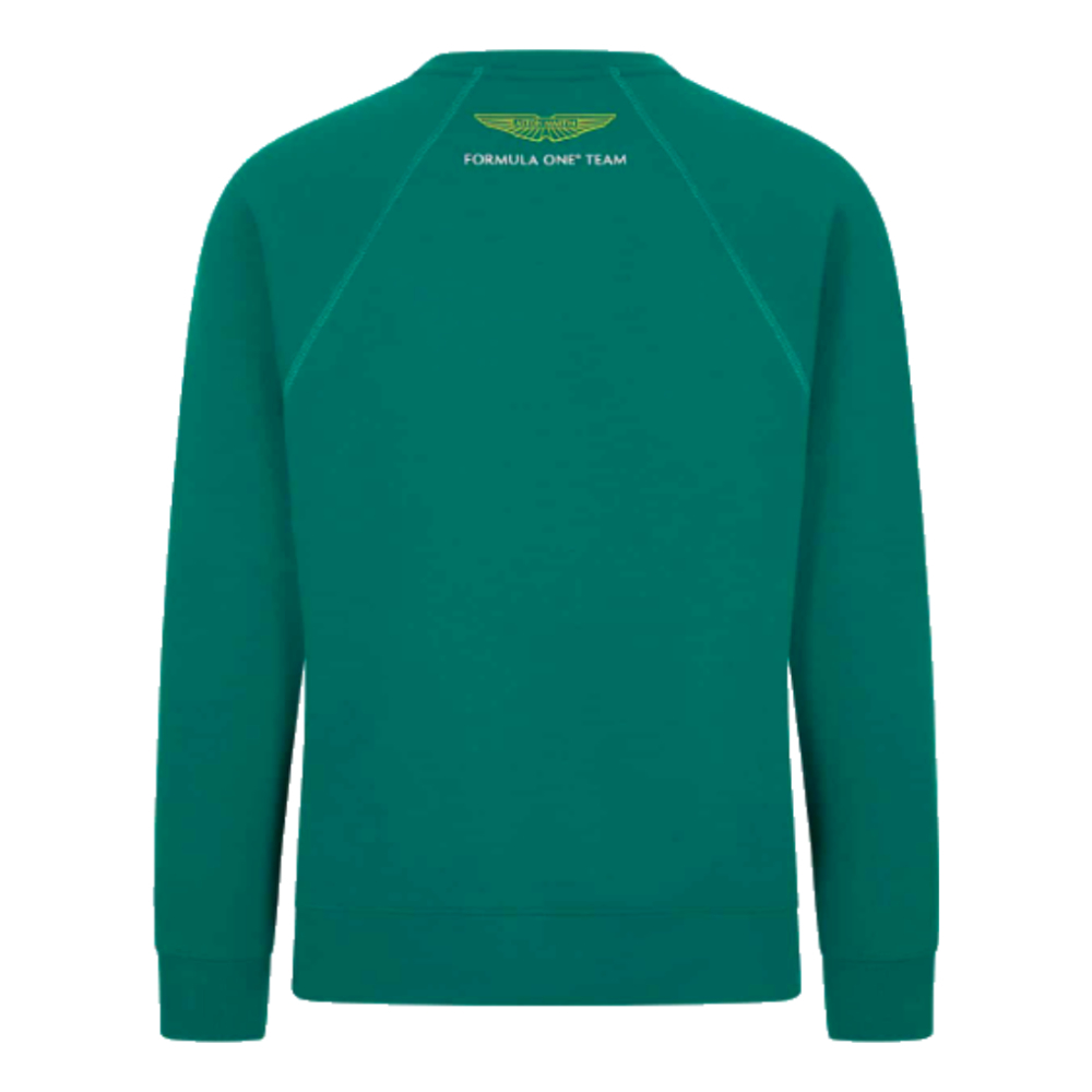 2024 Aston Martin Logo Crew Sweatshirt (Green)